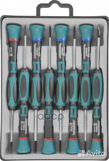 Набор отверток для точной механики, 8 пр: SL1х5