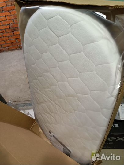 Новый матрас детский овальный 120*60