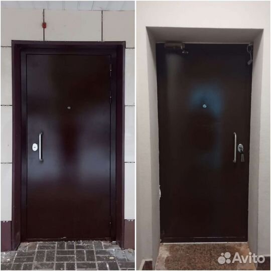 Дверь металлическая нестандартная