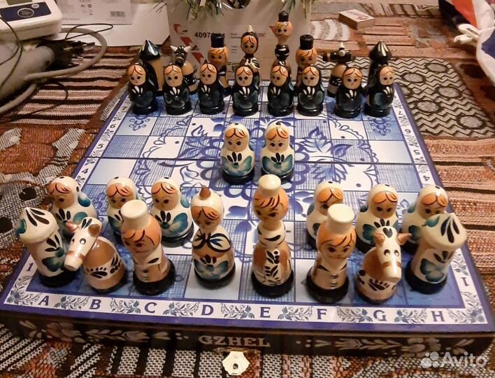 Шахматы деревянные подарочные