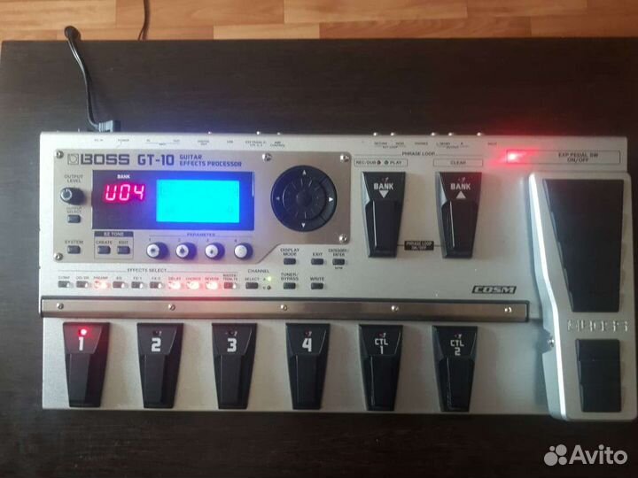 Гитарный cpu boss GT-10