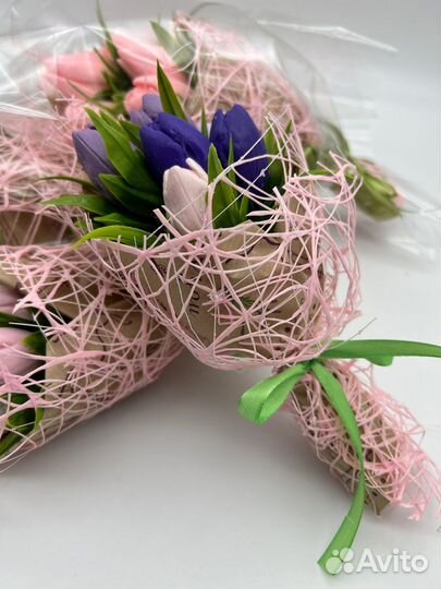 Букеты из мыла