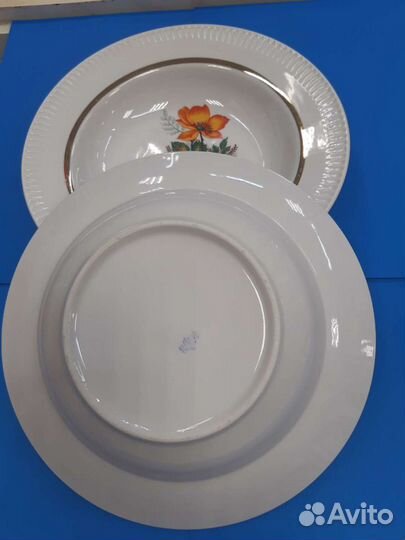 Тарелки суповые СССР новые