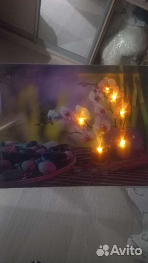 Картина с подсветкой. Новая