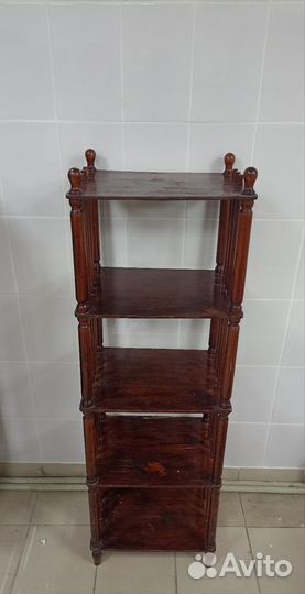 Старинная этажерка