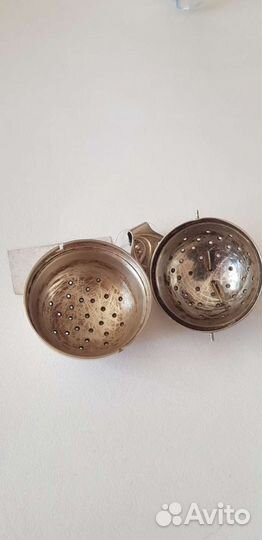 Ситечко для чая серебро