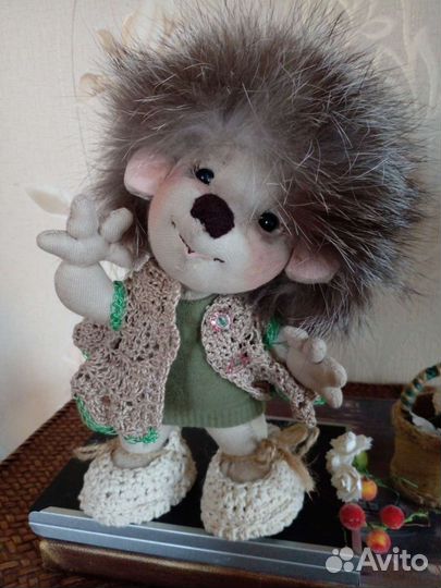 Ежик ручной работы