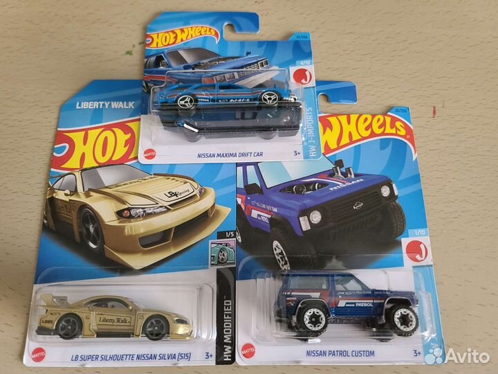 Hot Wheels Nissan Skyline, 300ZX, Faerledi, GT-R35