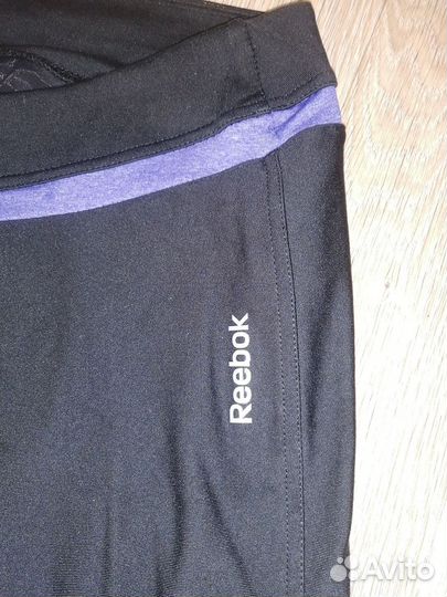 Reebok легинсы женские клеш