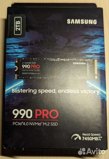 SSD диск Samsung 990 pro 2Tb