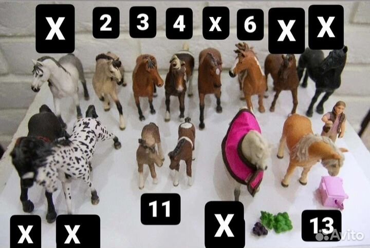 Фигурки лошадей schleich