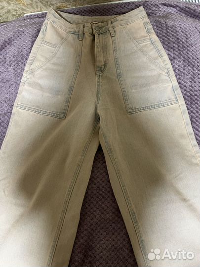 Джинсы широкие