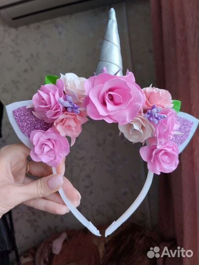 Ободок единорожка