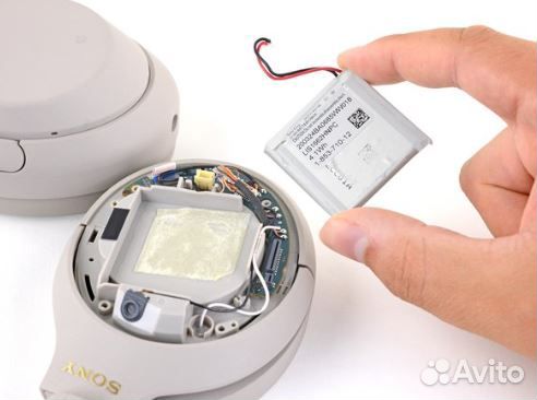 Замена аккумулятора наушников Sony WH-1000xm4