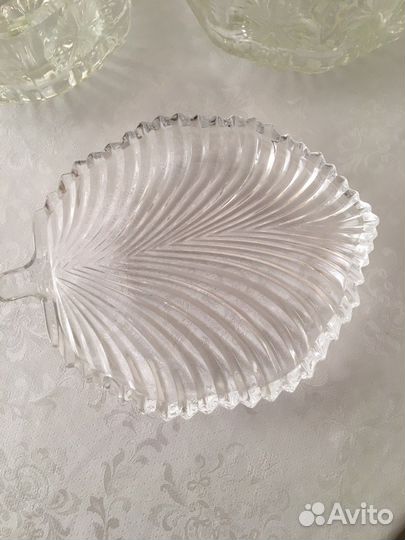 Посуда хрусталь салатницы, чайный сервиз