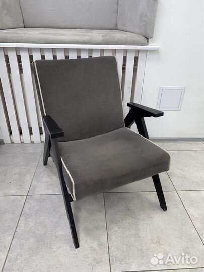 Кресло Сейди Velvet Grey