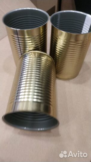 Банка жестяная 68 штук для туристических свечей