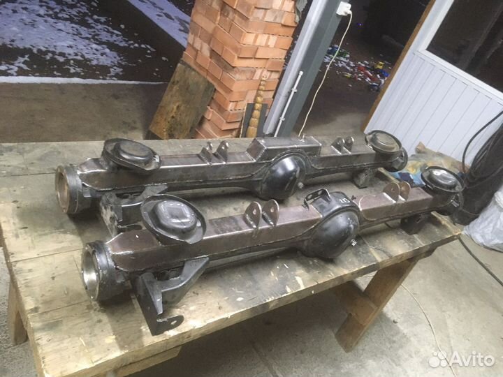 Усиленый задний мост нива 21214 с абс