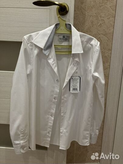 Мужская детская рубашка размер 146
