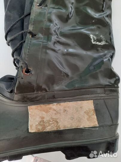 Сапоги резиновые зимние для рыбалки