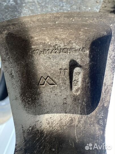 Диски 2шт R17 nissan qashqai