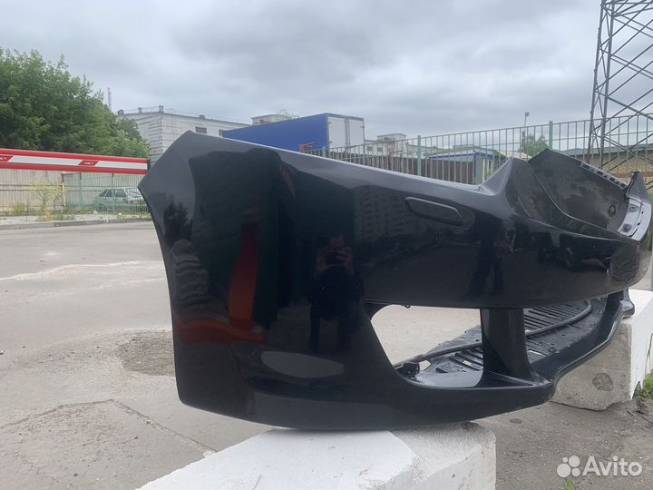 Передний бампер на honda accord 8