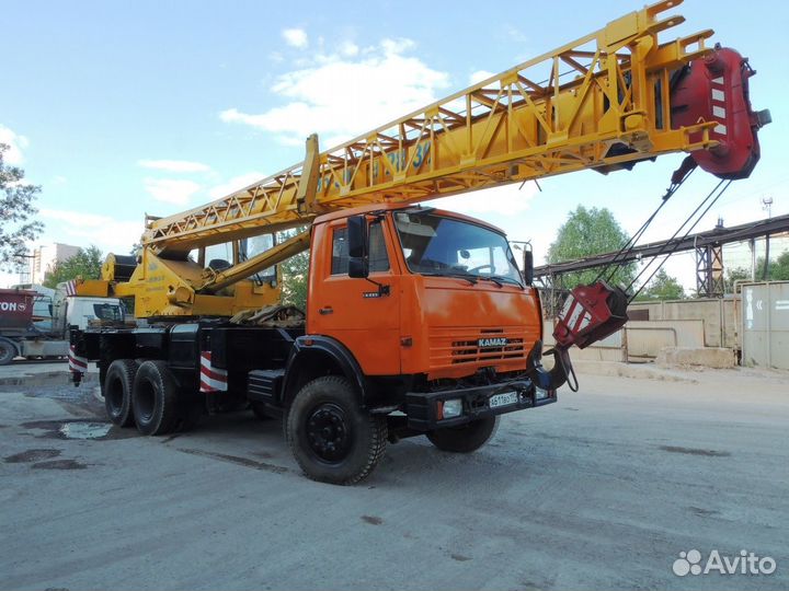 Услуги автокрана 25т