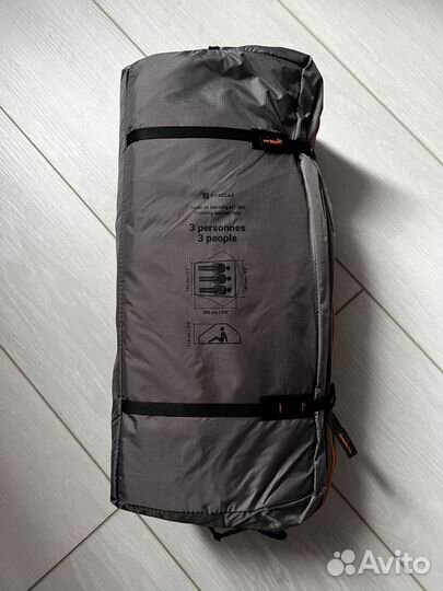 Палатка 3-местная forclaz trek 900