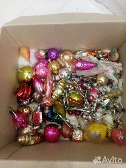 Елочные игрушки СССР