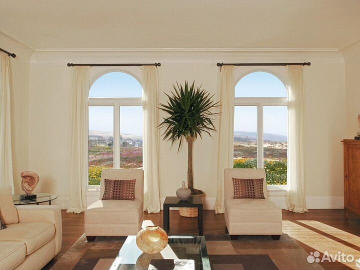 Окна арочные пвх