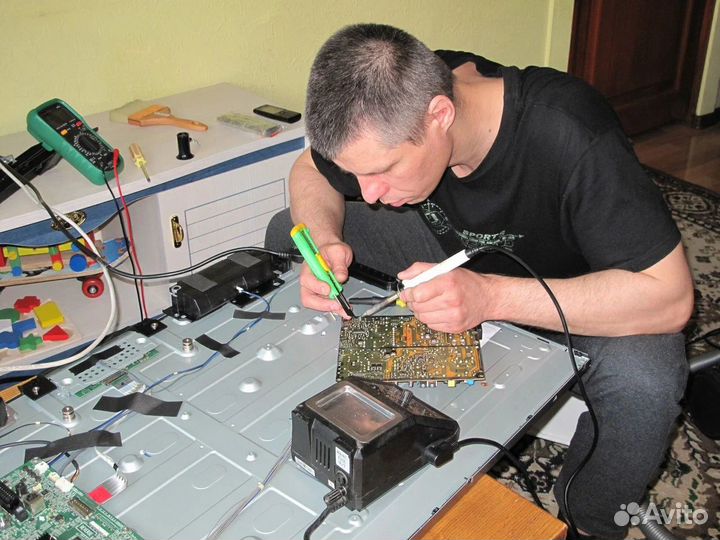 Ремонт телевизоров, Игровых приставок, Телемастер