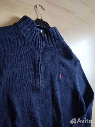 Свитер 1/4 zip Polo Ralph Lauren оригинал