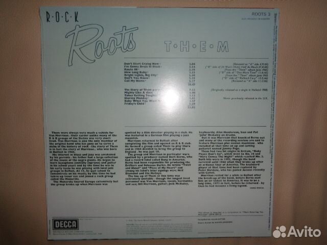 Them /Rock Roots/ 1976 (2012), UK, Mint, Rare