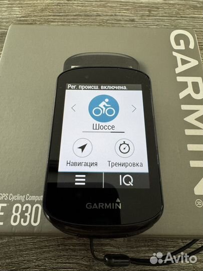 Велокомпьютер Garmin edge 830