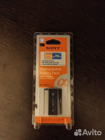 Аккумулятор Sony NP-FM55H
