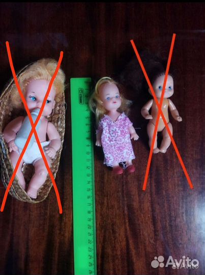 Куклы маленькие начала 90-х
