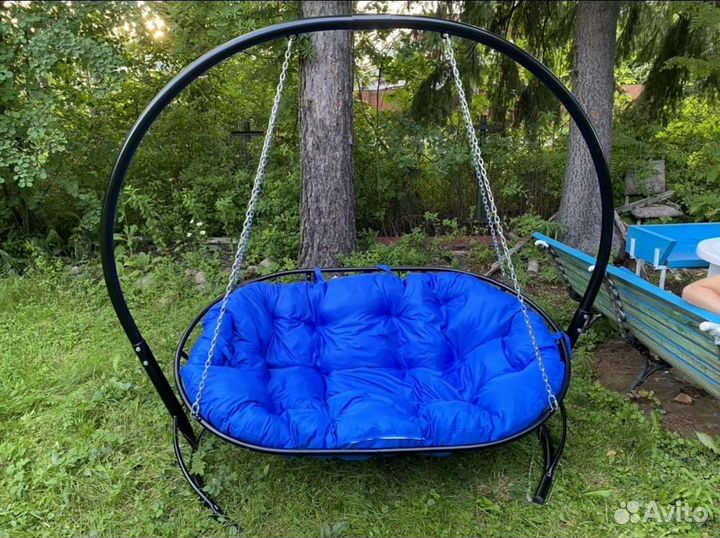Подвесной диван-качели 