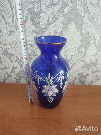 Хрусталь, цветной хрусталь. Вазы, графины