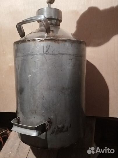 Ёмкость 12л, бидон СССР, лыжи, ботинки 3М,значок