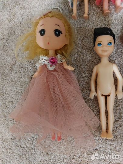 Куклы и пупсы бу цена за всё