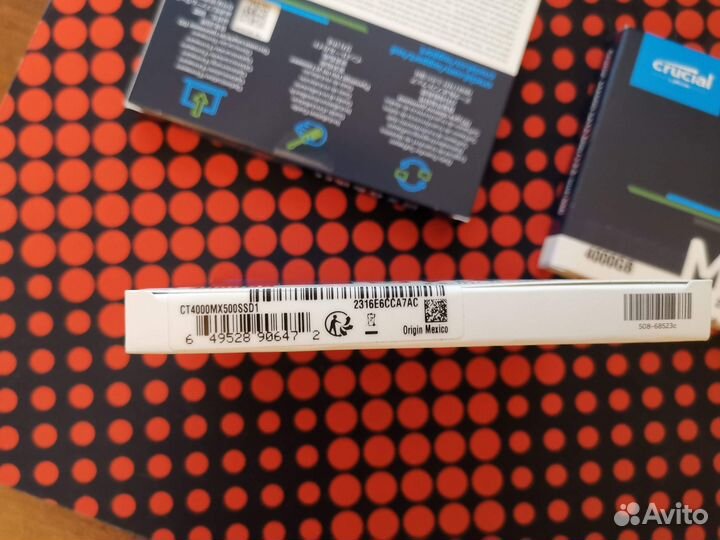 4TB Crucial MX500 SATA SSD