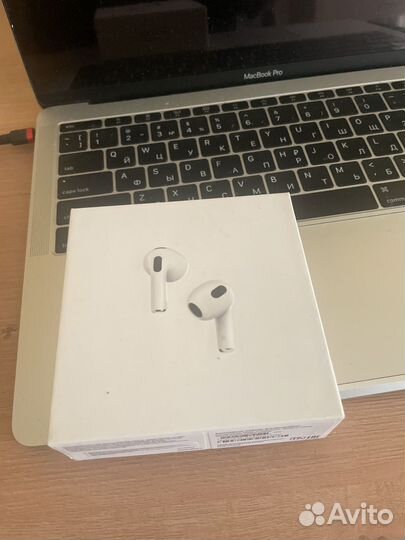 Беспроводные наушники apple airpods 3