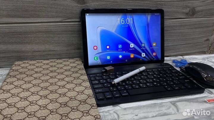 Планшет с клавиатурой и мышкой umiio p60 pad