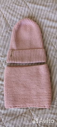 Комплект шапка и снуд