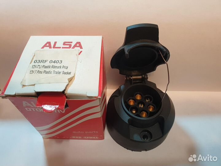 Разъем электрический для прицепа alsa 03RF 0403