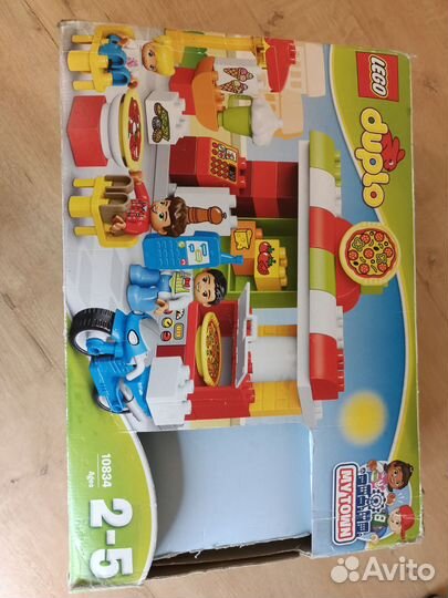 Lego duplo пиццерия