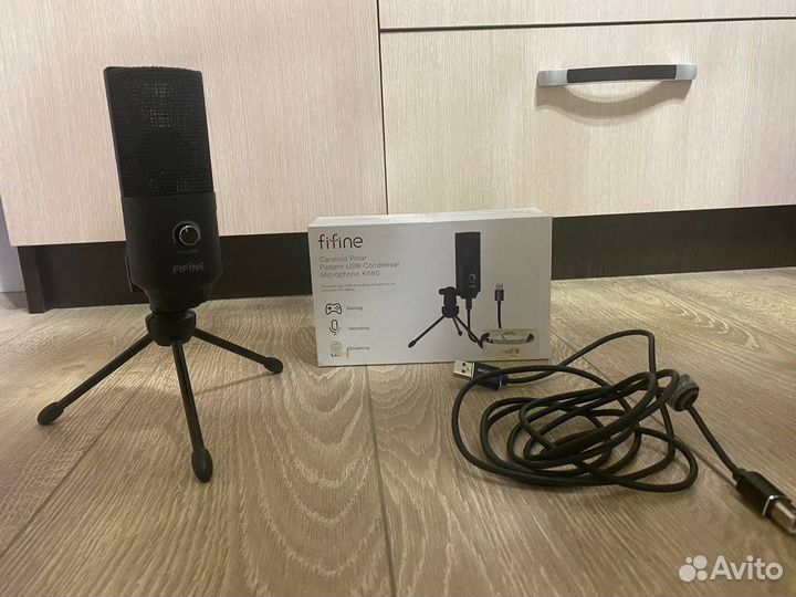 Микрофон Fifine K680 черный