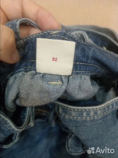 Джинсовый сарафан 92