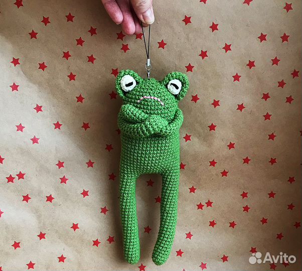 Жаба брелок
