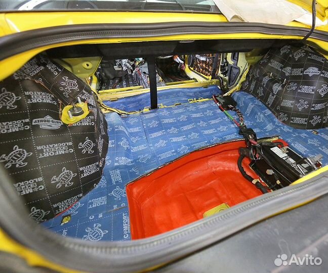 Шумоизоляция автомобиля